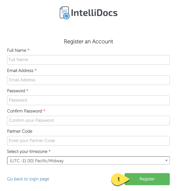 Flexidocs Registration Form